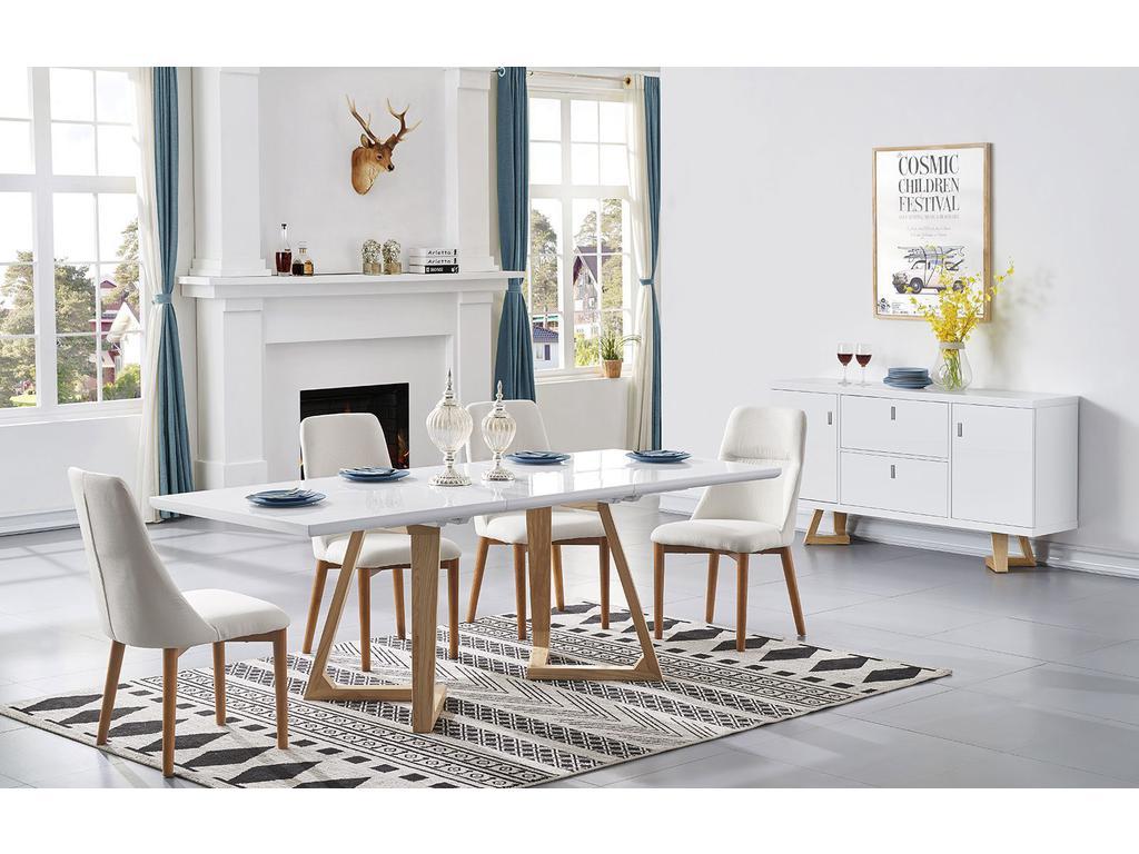 Euro Style Furniture: буфет(белый)