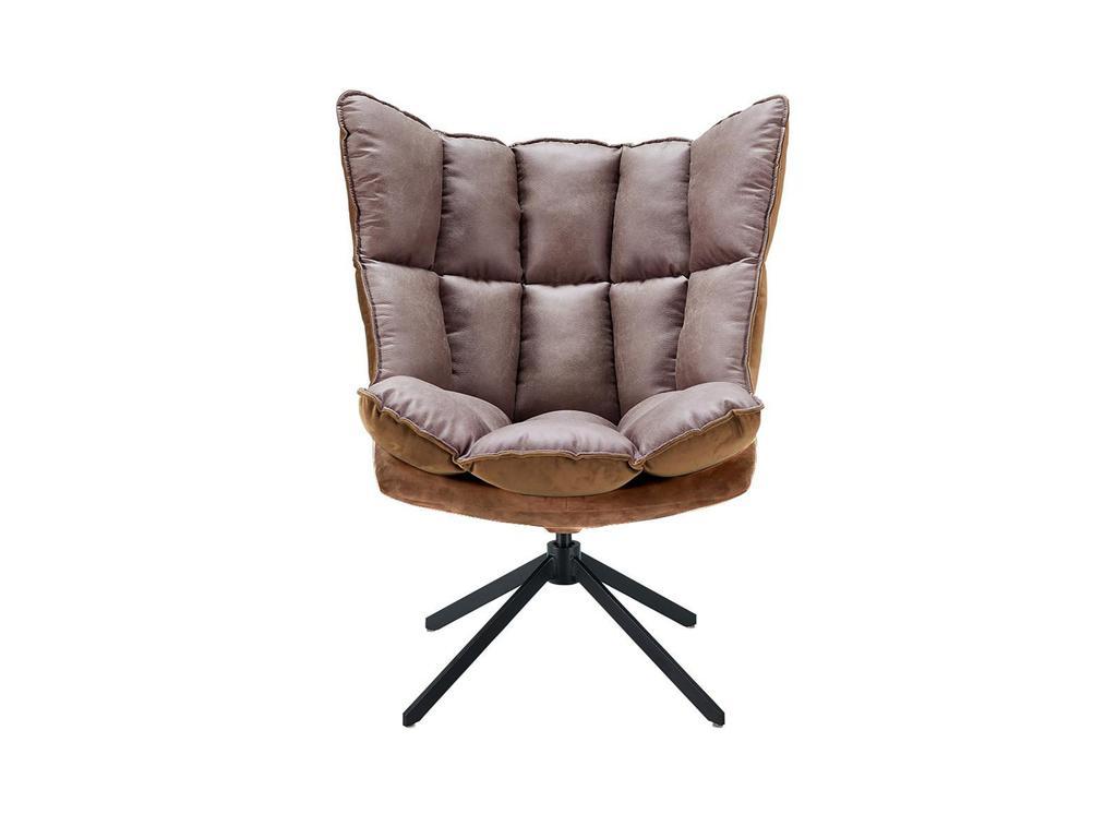 Euro Style Furniture: кресло вращающееся(коричневый)