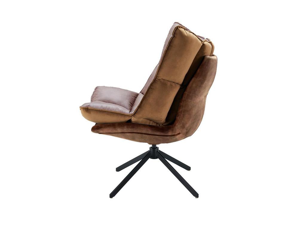 Euro Style Furniture: кресло вращающееся(коричневый)