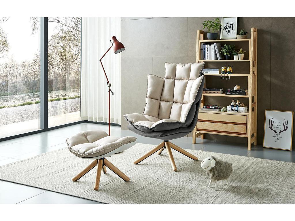 Euro Style Furniture: кресло вращающееся(бежевое)