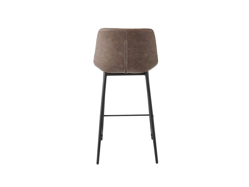 Euro Style Furniture: стул полубарный(коричневый)