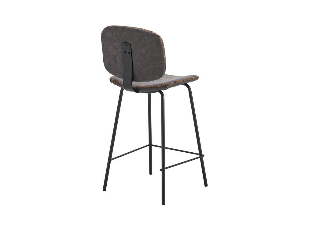 Euro Style Furniture: стул полубарный(серый)