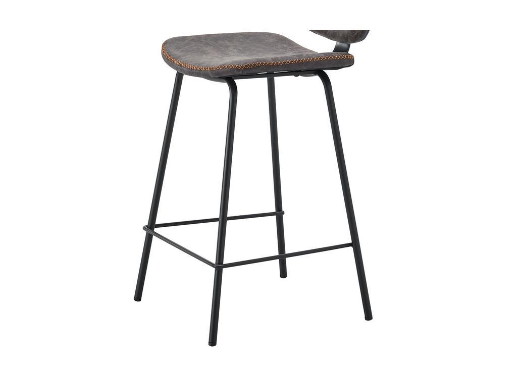 Euro Style Furniture: стул полубарный(серый)