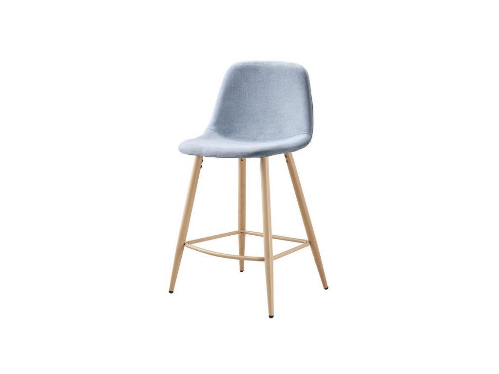 Euro Style Furniture: стул полубарный(голубой)