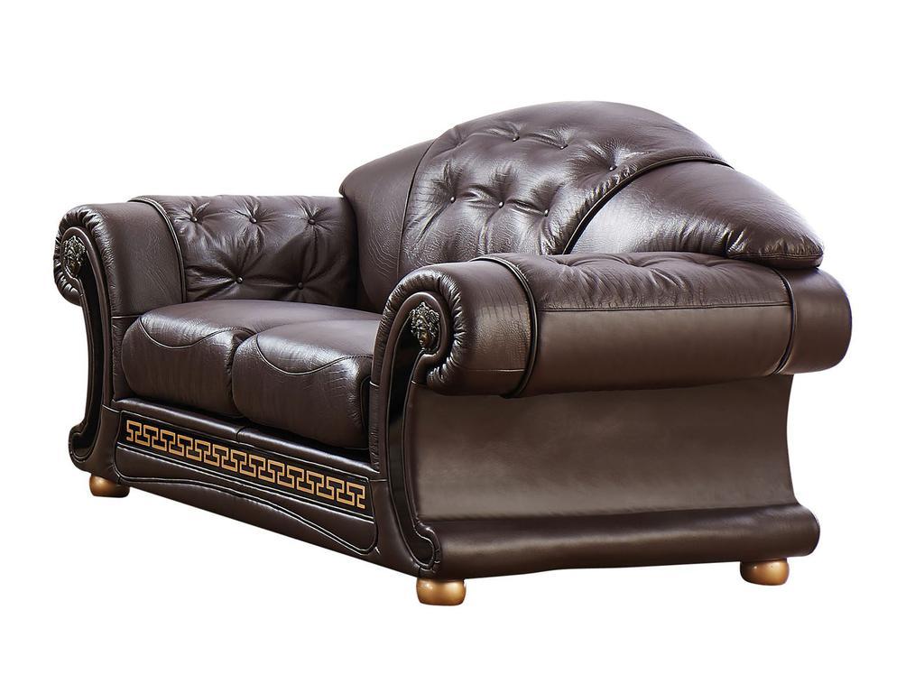 Euro Style Furniture: диван 2-х местный(коричневый)