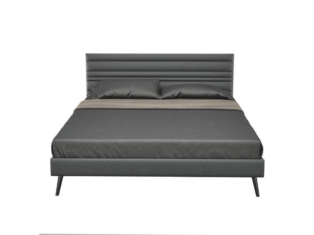 Mod Interiors: кровать односпальная(черный, серый)