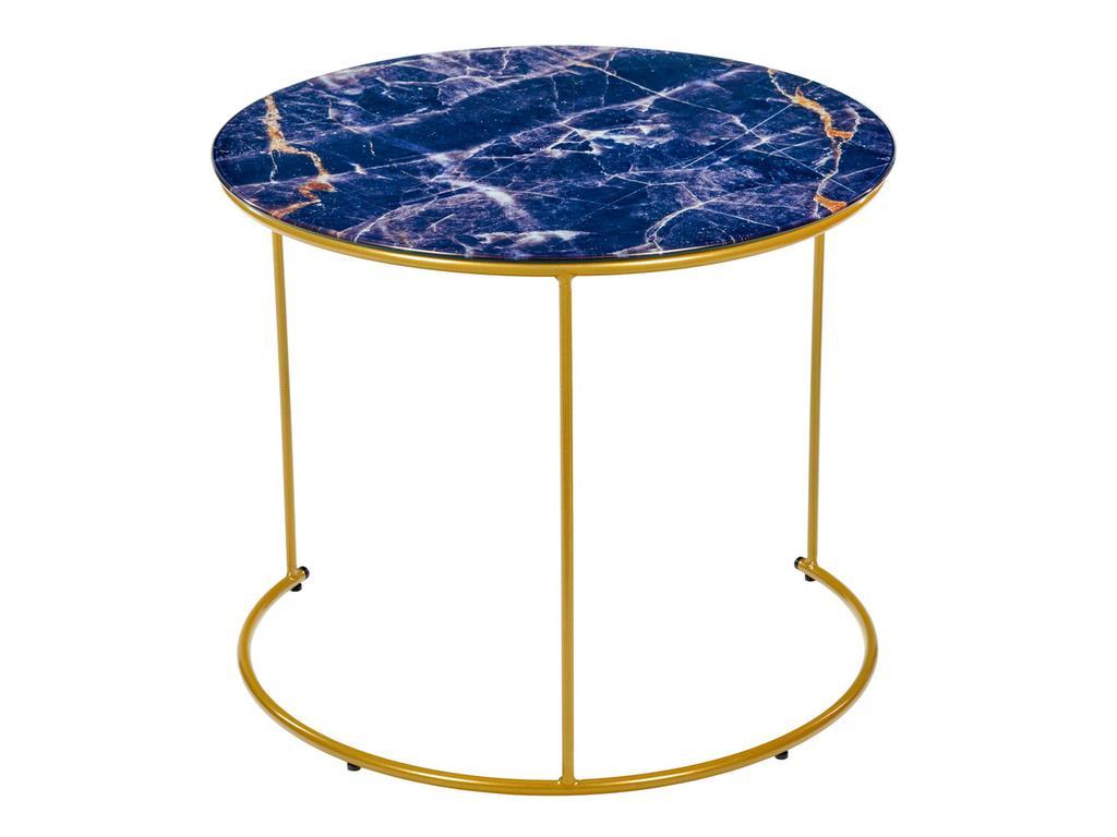 Bradex: стол кофейный(золото)