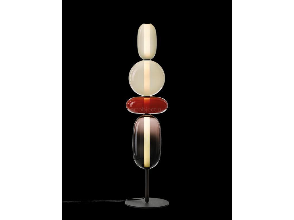 STG: торшер(белый, дымчатый)