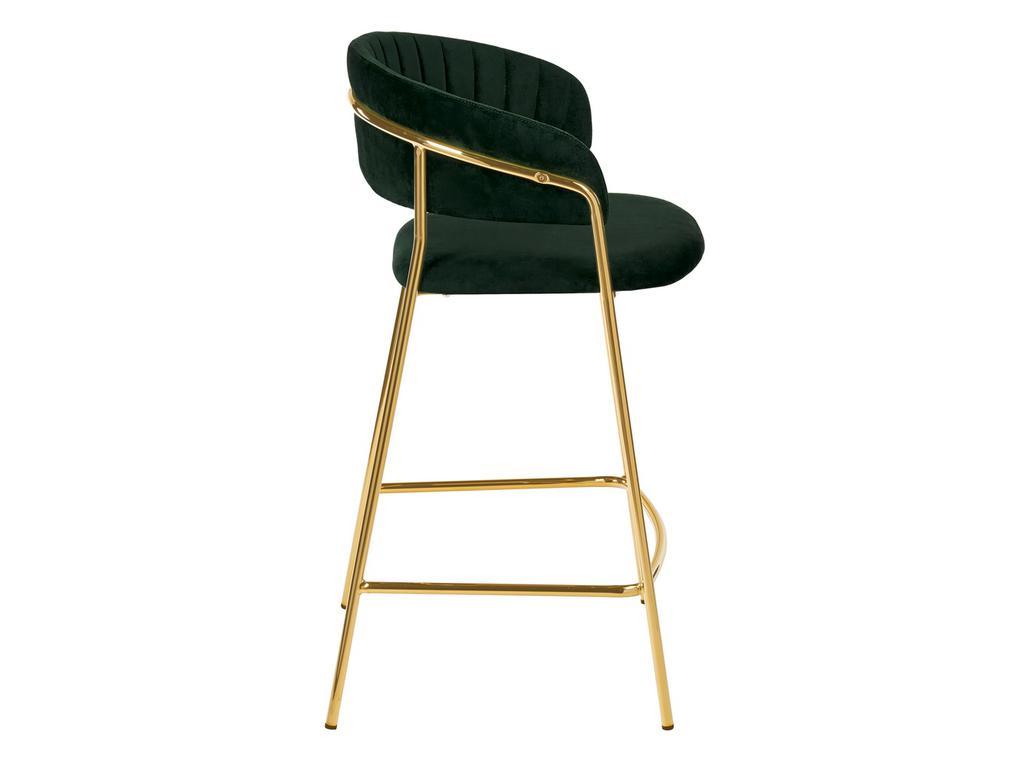 Bradex: стул полубарный(зеленый)