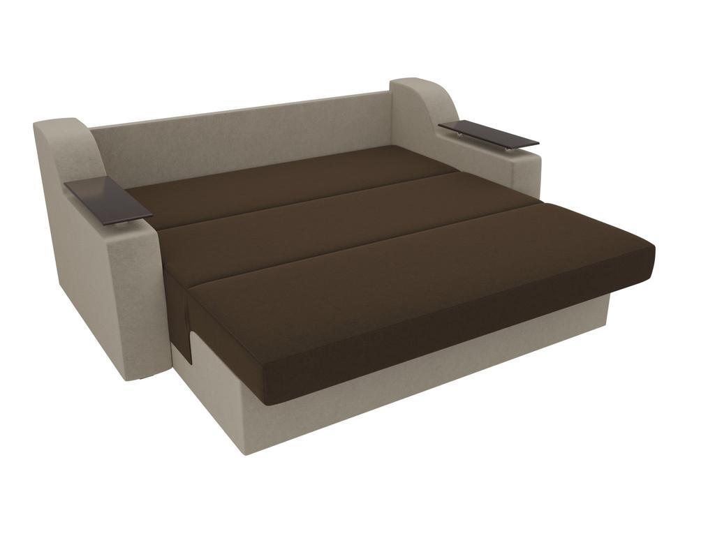 Лига диванов: диван-кровать(коричневый/бежевый)