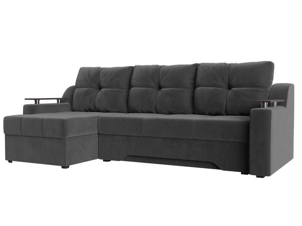 Лига диванов: диван угловой(серый)