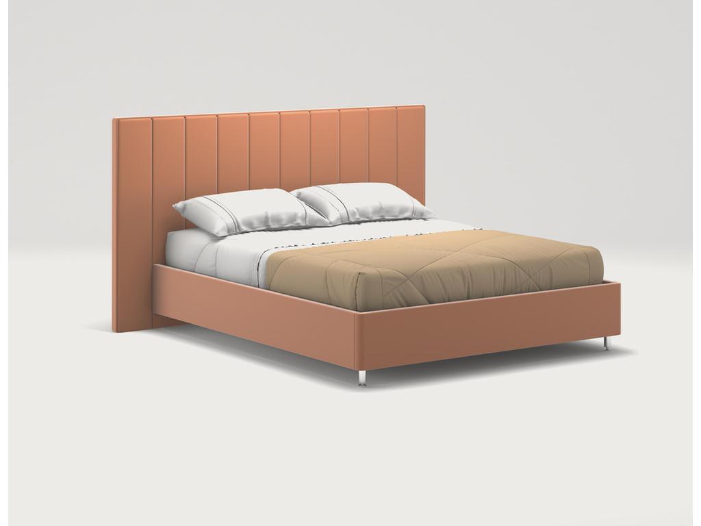 МФ Муромские мастера: кровать двуспальная(коралловый)