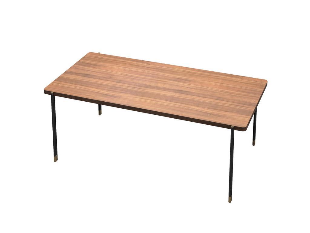 Mod Interiors: стол обеденный(шпон ореха, черный)