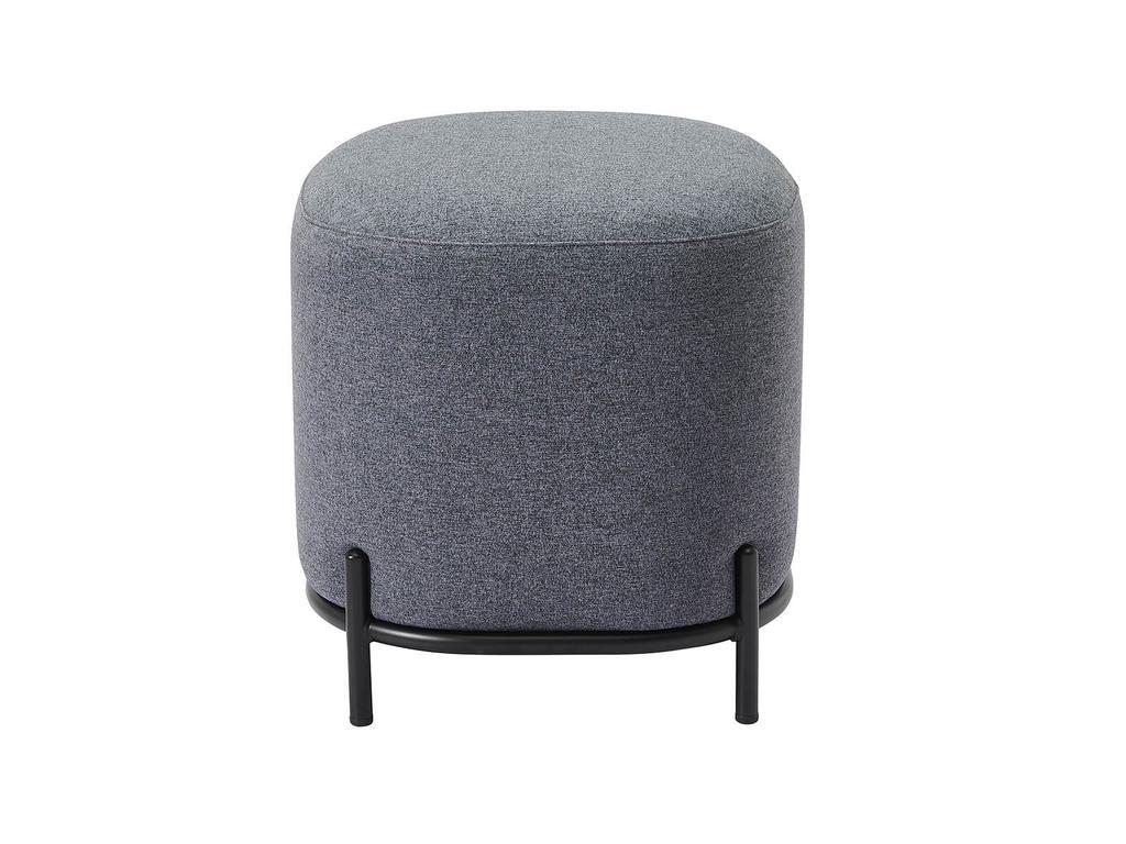 Euro Style Furniture: пуф(темно-серый)