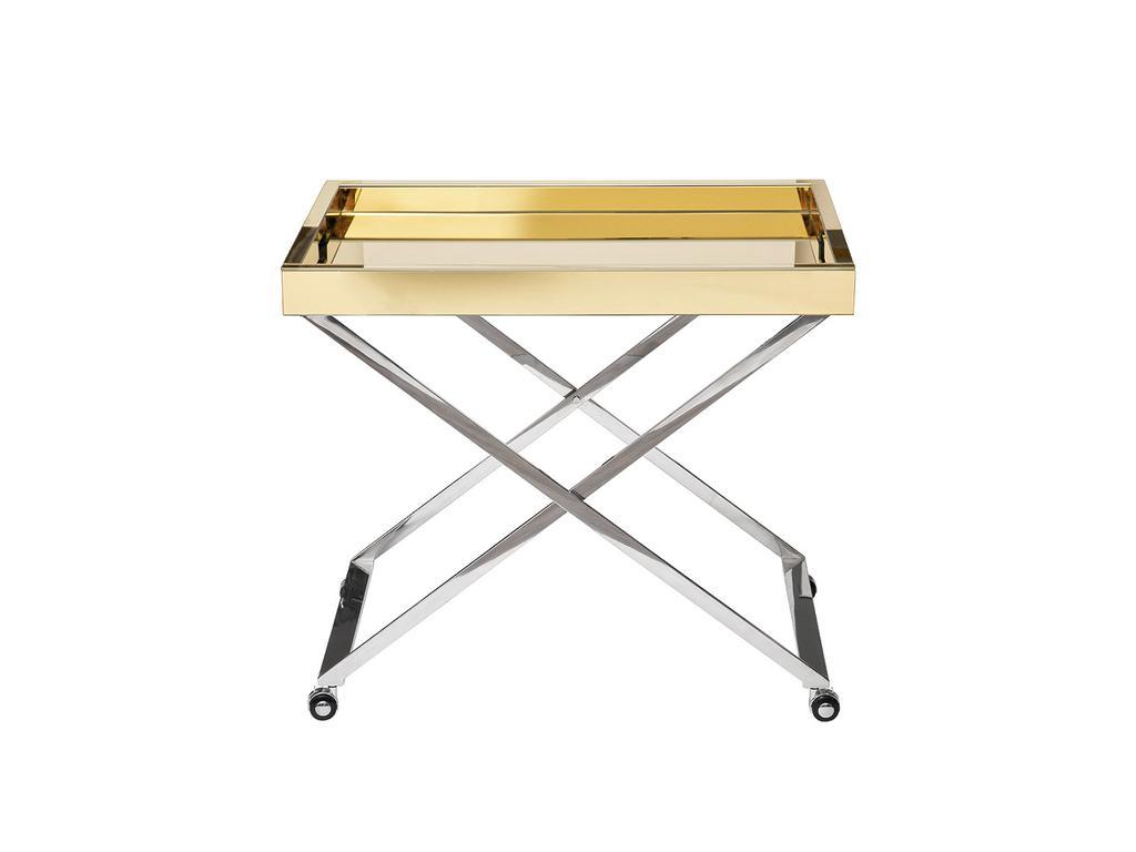 Garda Décor: стол сервировочный(золото)