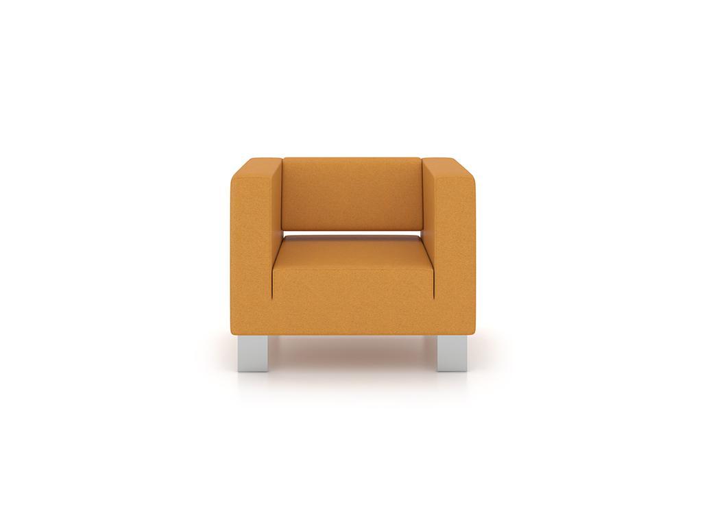 Евроформа: кресло(серый)