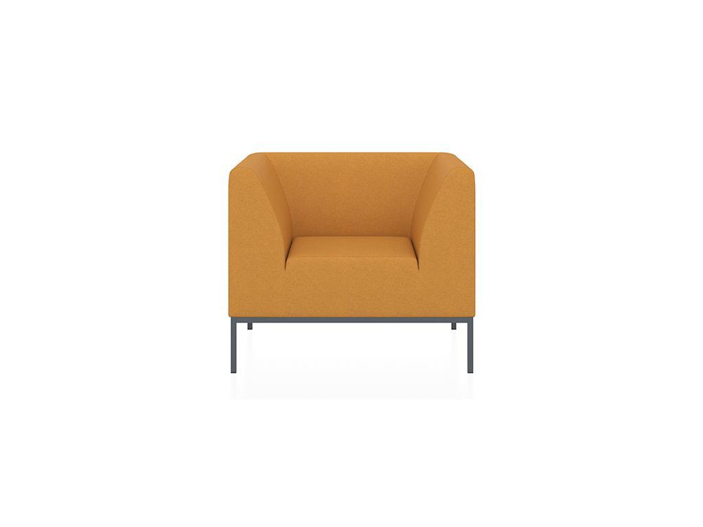Евроформа: кресло(желтый)