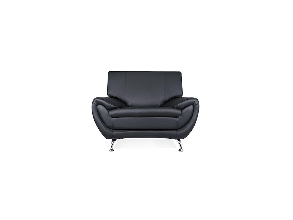 Евроформа: кресло(черный)