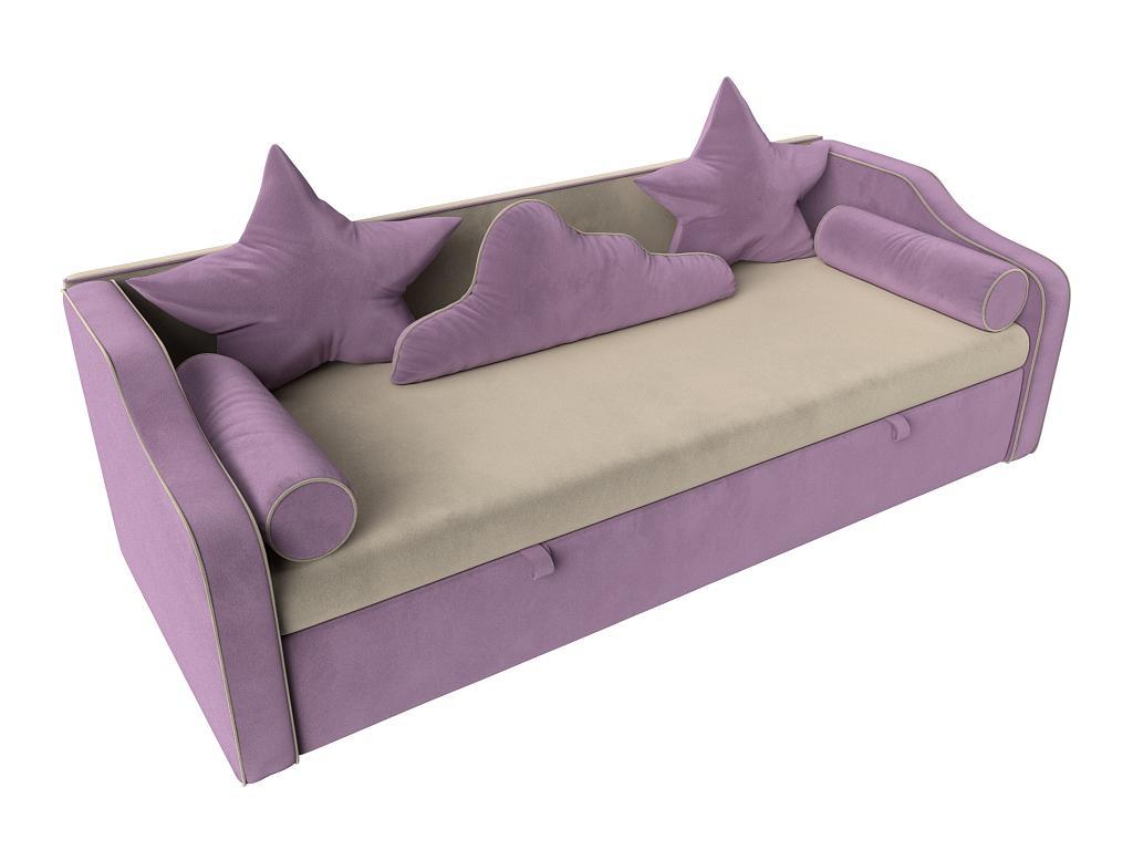 Лига диванов: диван-кровать(розовый)