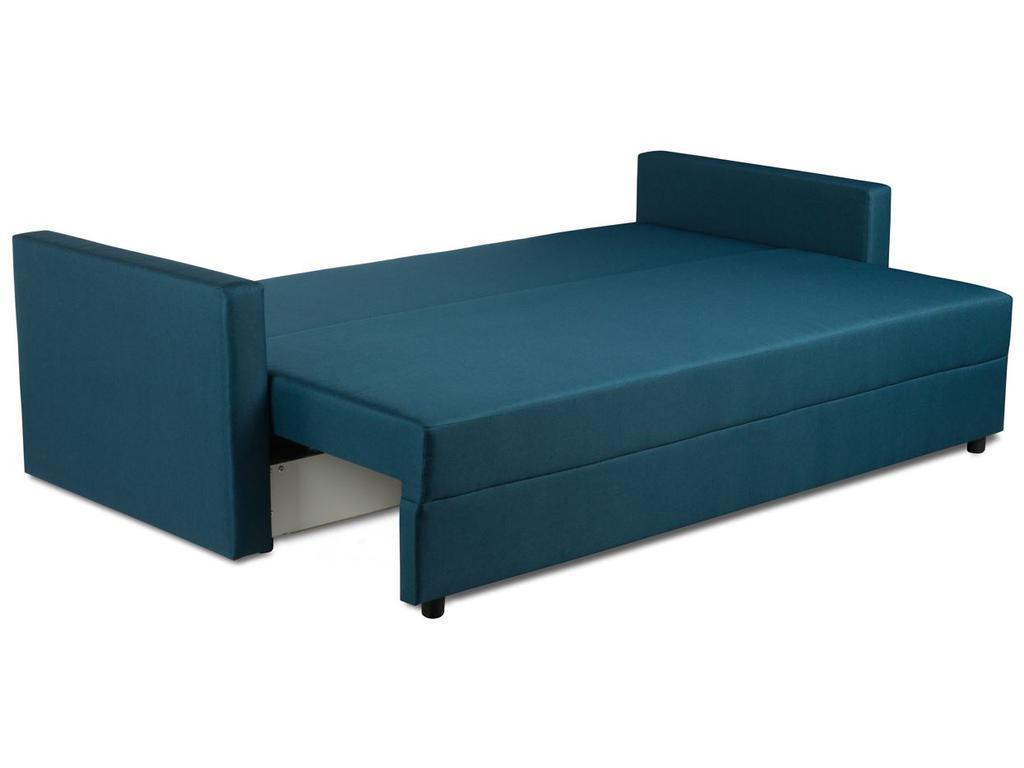 Шведский стандарт: диван-кровать(сине-зеленый)