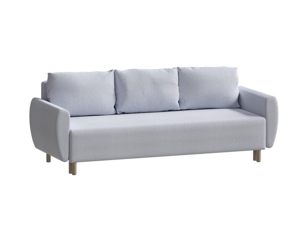 Шведский стандарт: диван-кровать(пастельно-голубой)