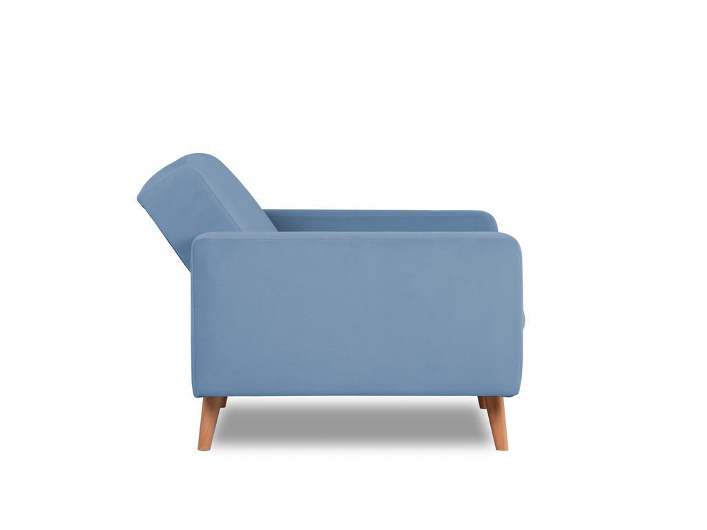 Finsoffa: кресло-кровать(серо-голубой)