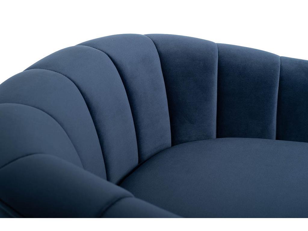 Garda Décor: кресло(темно синий)