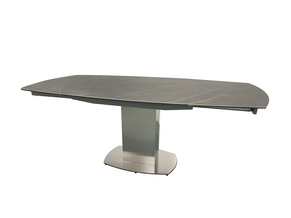 Garda Décor: стол обеденный(серый)