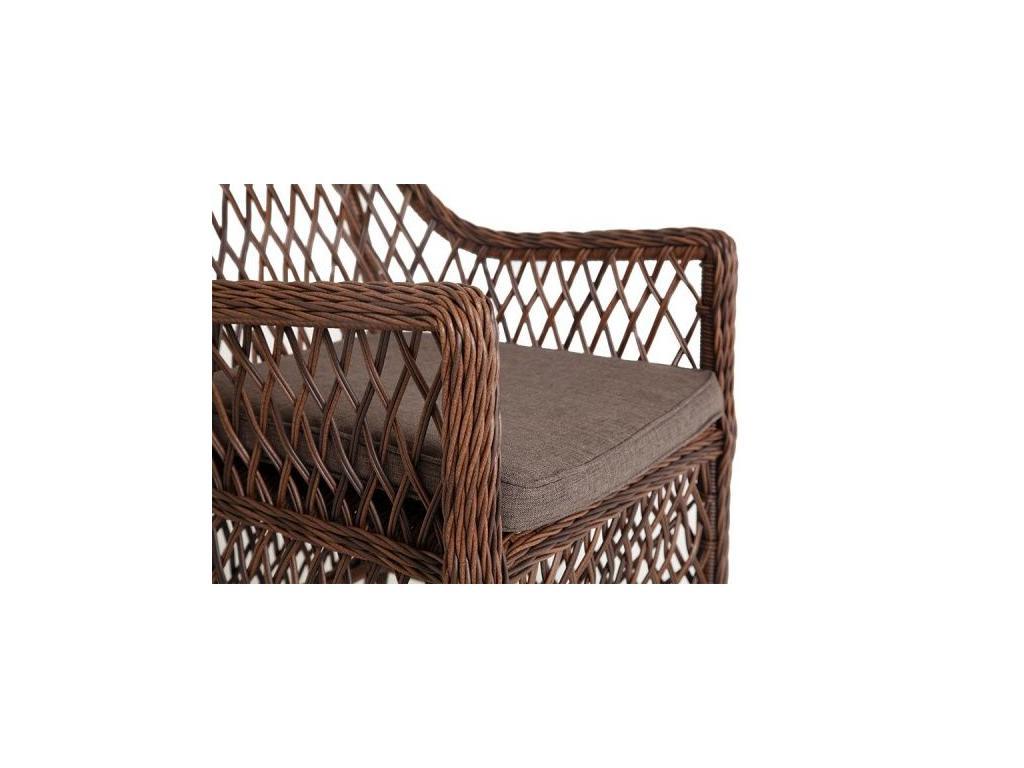 4SIS: кресло садовое(коричневый)