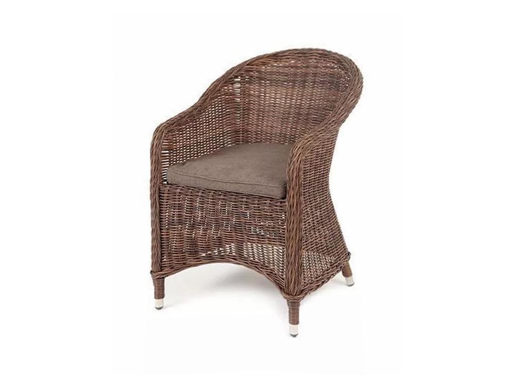 4SIS: кресло садовое(коричневый)