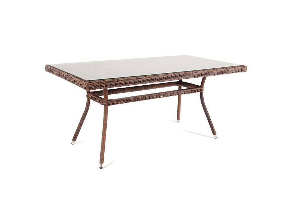 4SIS: стол обеденный(коричневый)