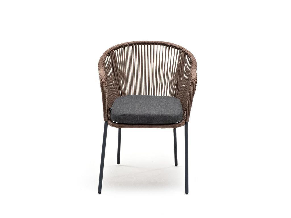 4SIS: стул садовый(коричневый)