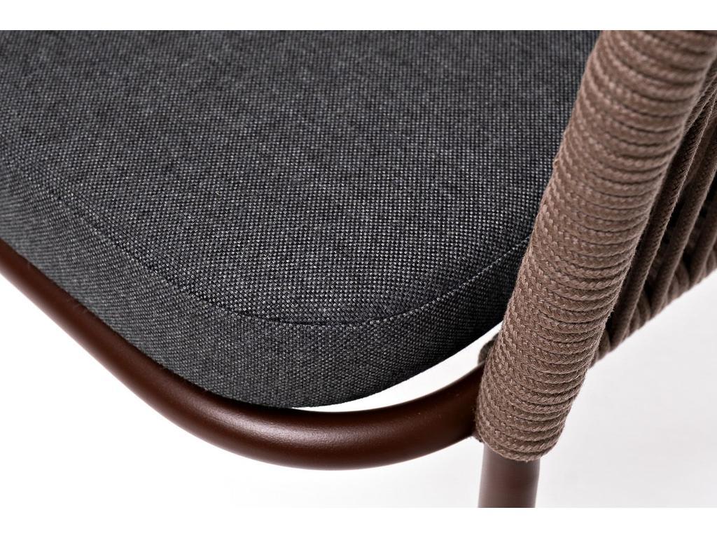 4SIS: стул садовый(темно коричневый)