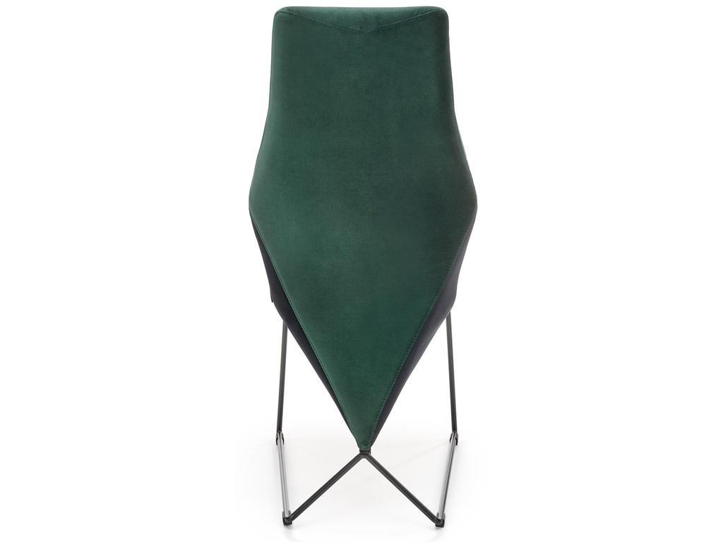 Halmar: стул(темно-зеленый, черный)