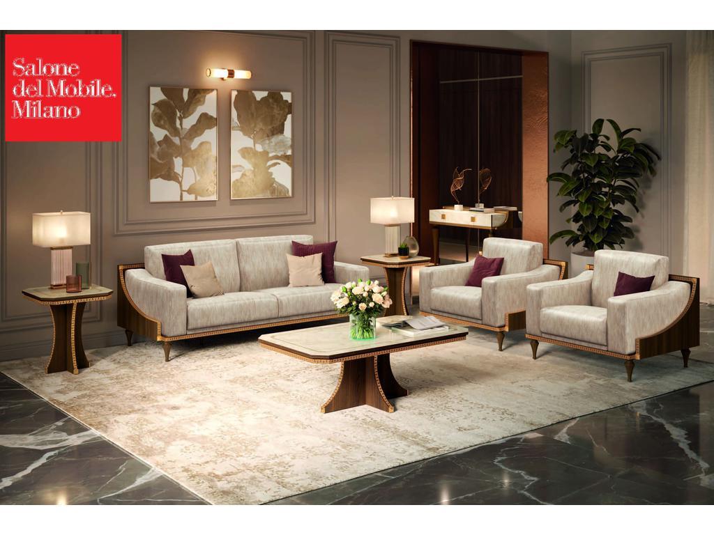 Arredo Classic: комплект мягкой мебели(серый)