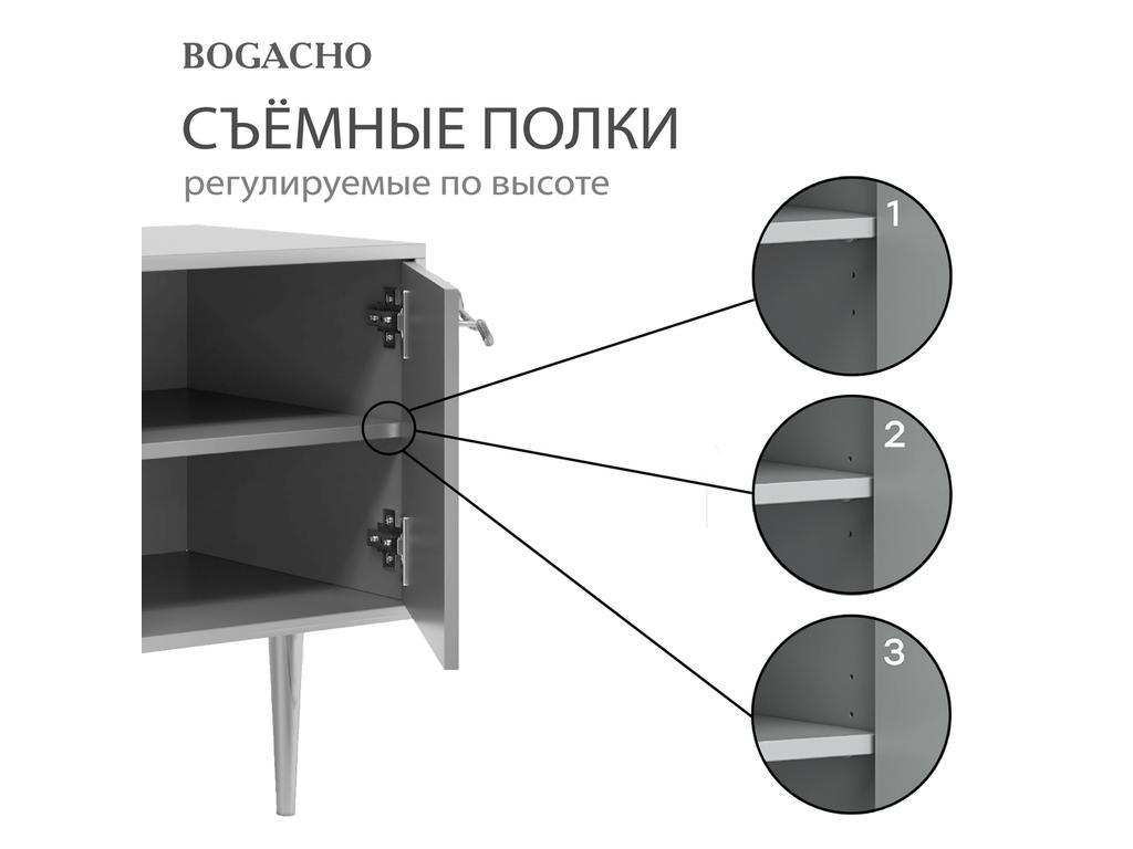 Bogacho: тумба под телевизор(зеленый)