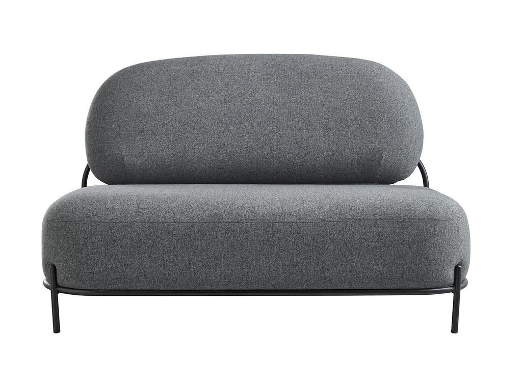 Euro Style Furniture: диван 2-х местный(серый)