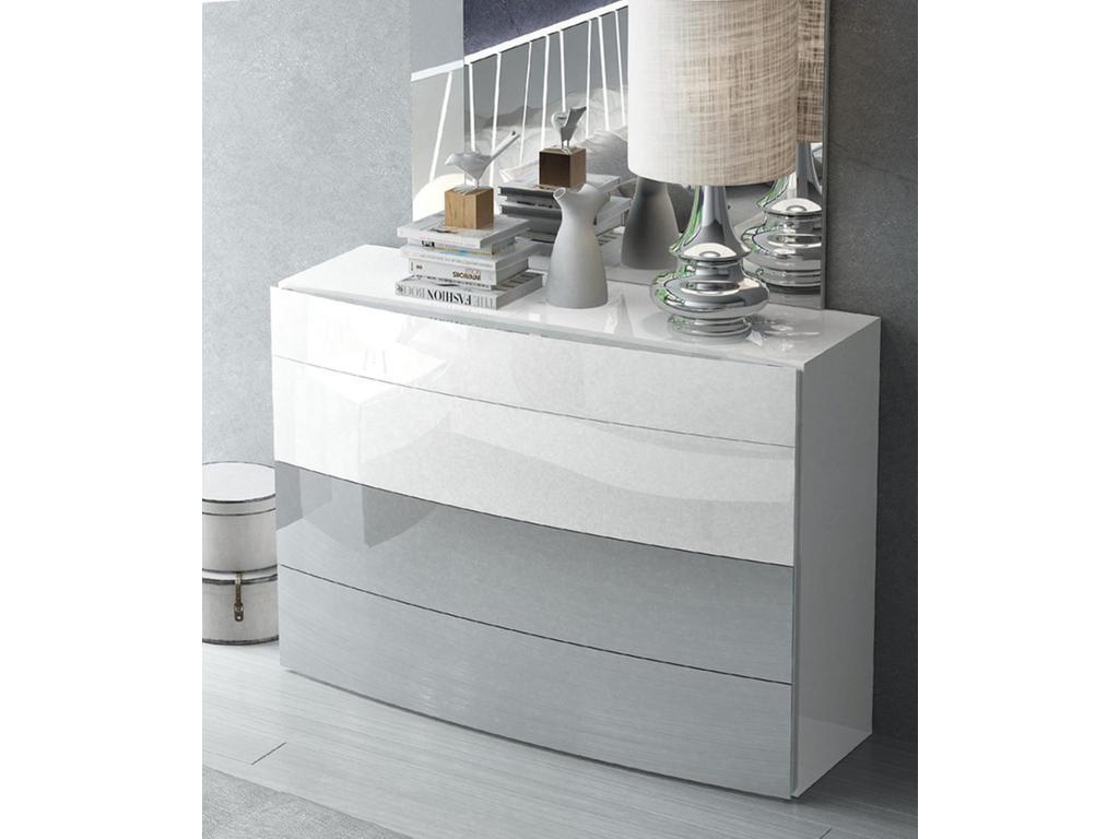 Euro Style Furniture: комод(белый, серый)