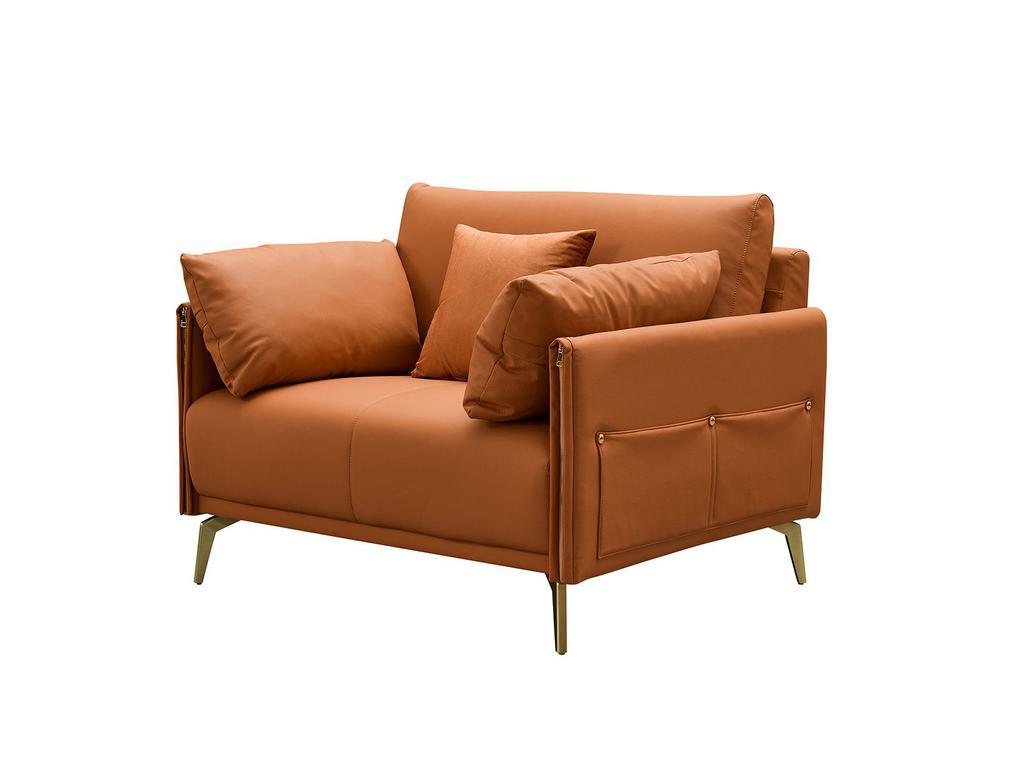 Euro Style Furniture: кресло(оранжевый)