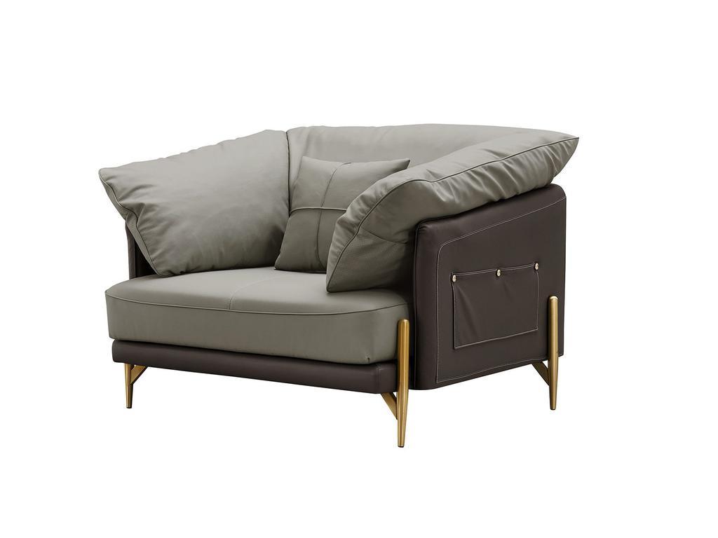 Euro Style Furniture: кресло(серое)