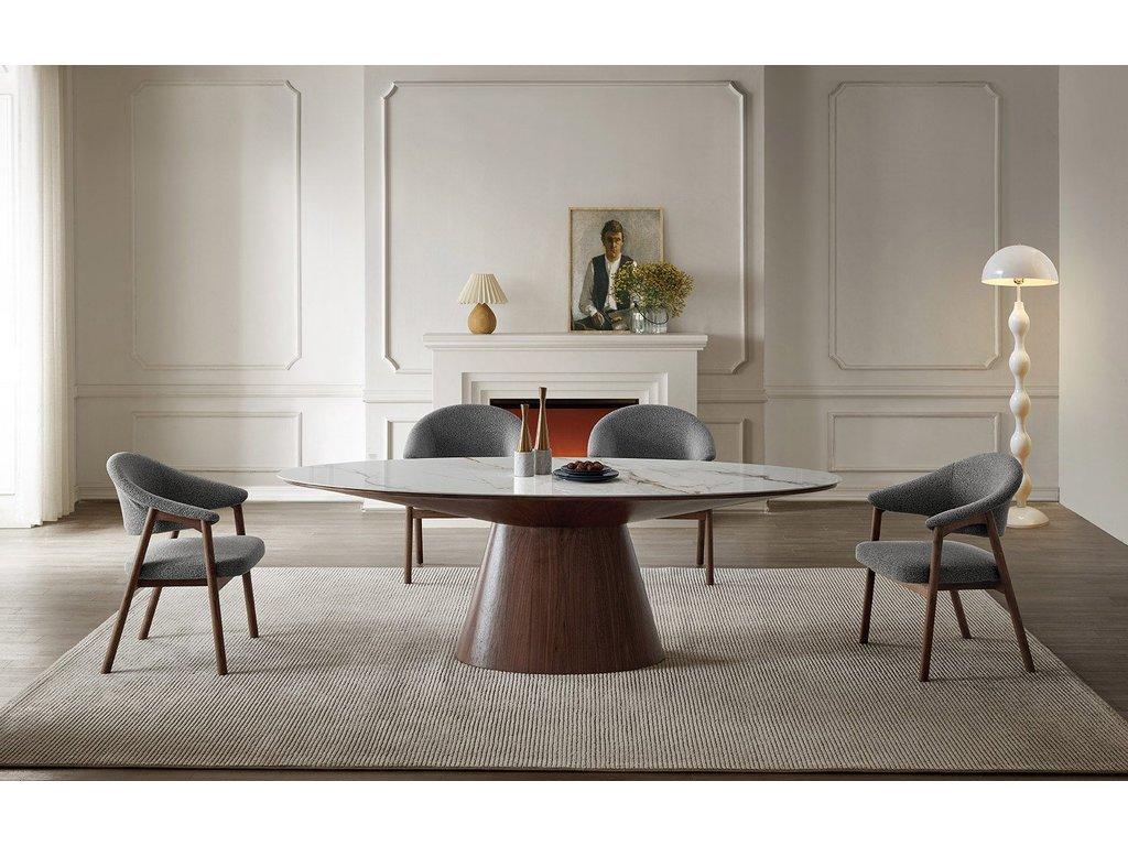 Euro Style Furniture: стол обеденный(коричневый)