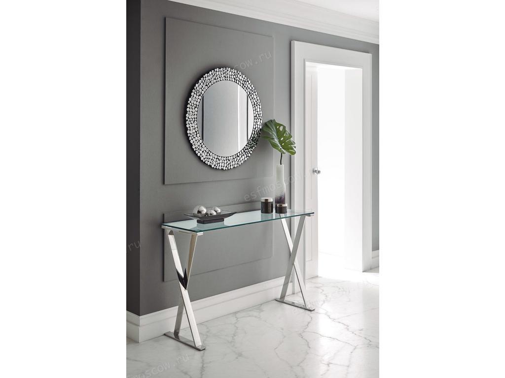 Euro Style Furniture: консоль(прозрачное стекло)
