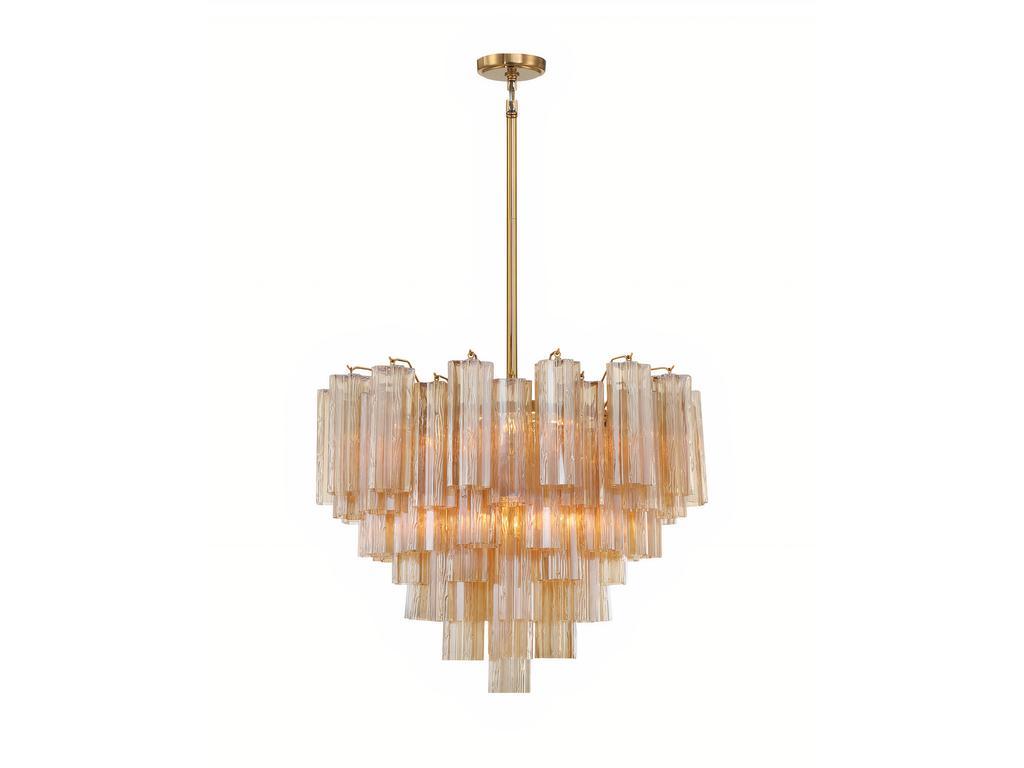 HermitageHome: люстра подвесная(янтарь)