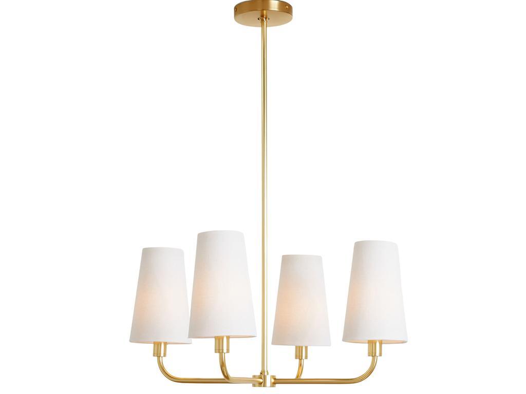 HermitageHome: люстра подвесная(белый, золото)