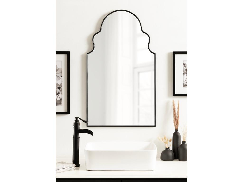 HermitageHome: зеркало настенное(черный)