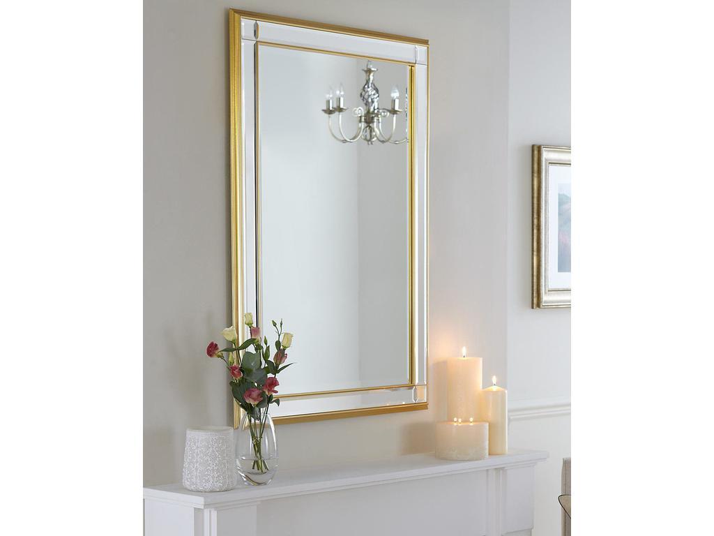 HermitageHome: зеркало настенное(золото)