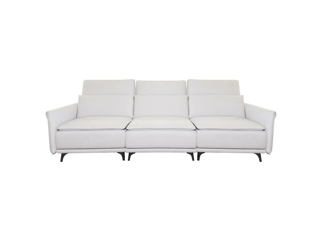 STG: диван-реклайнер(светло серый)