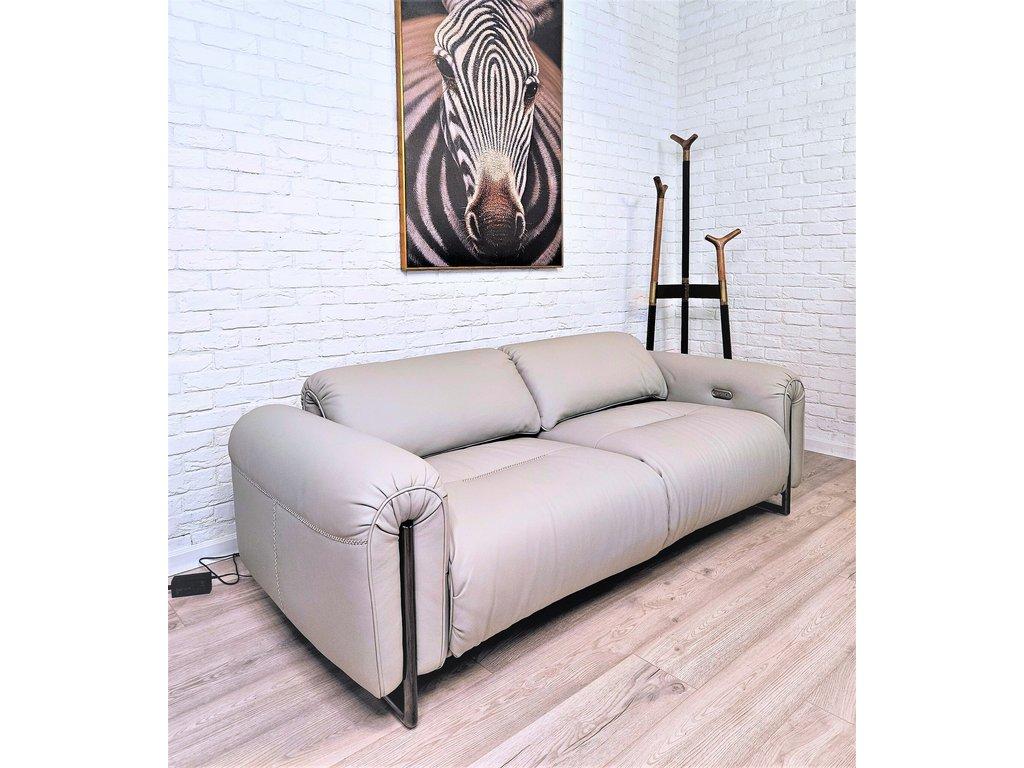 STG: диван-реклайнер(светло серый)