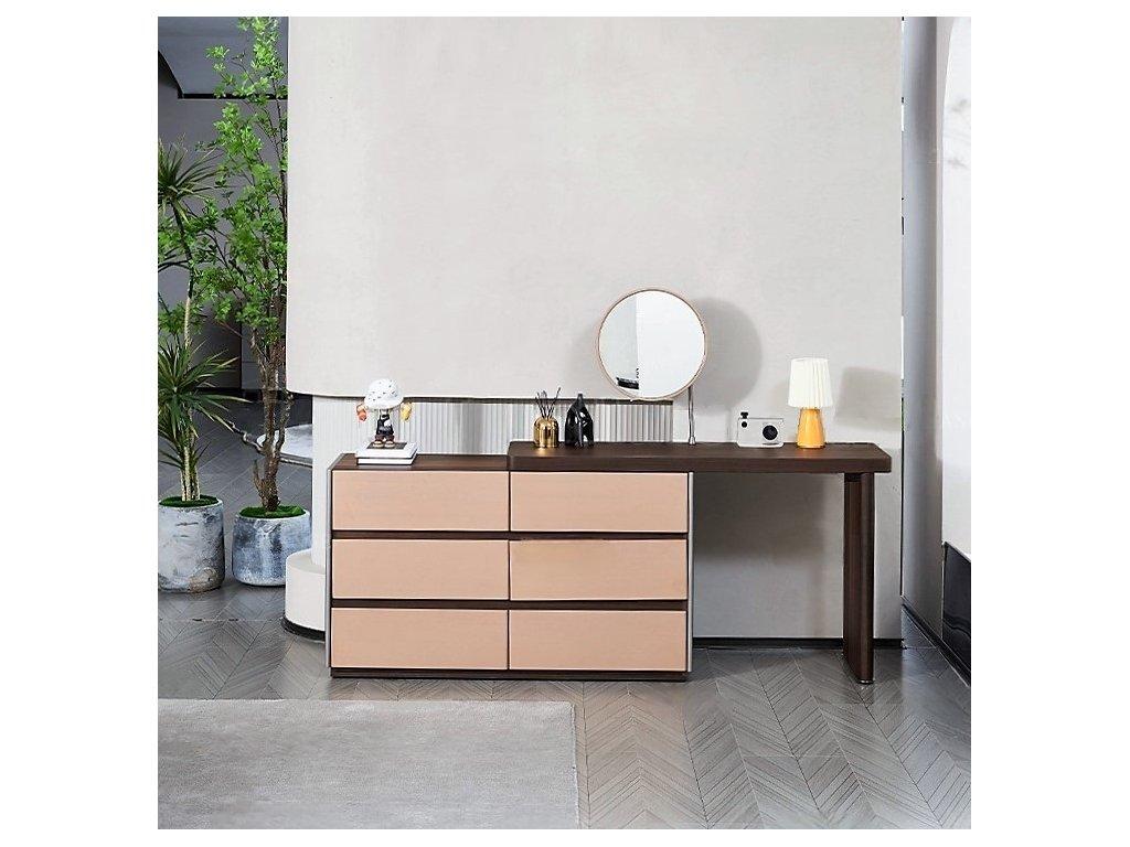 STG: стол-трансформер(бежевый, коричневый)