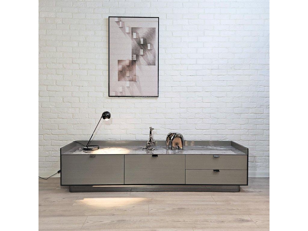 STG: тумба под телевизор(серый)